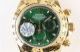 MR Factory The Best Swiss Replica Rolex Daytona Gold Ceramic Bezel Watch Green Dial Stainless Steel Band (6)_th.jpg